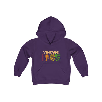 Vintage 1985 Hooded Sweatshirt