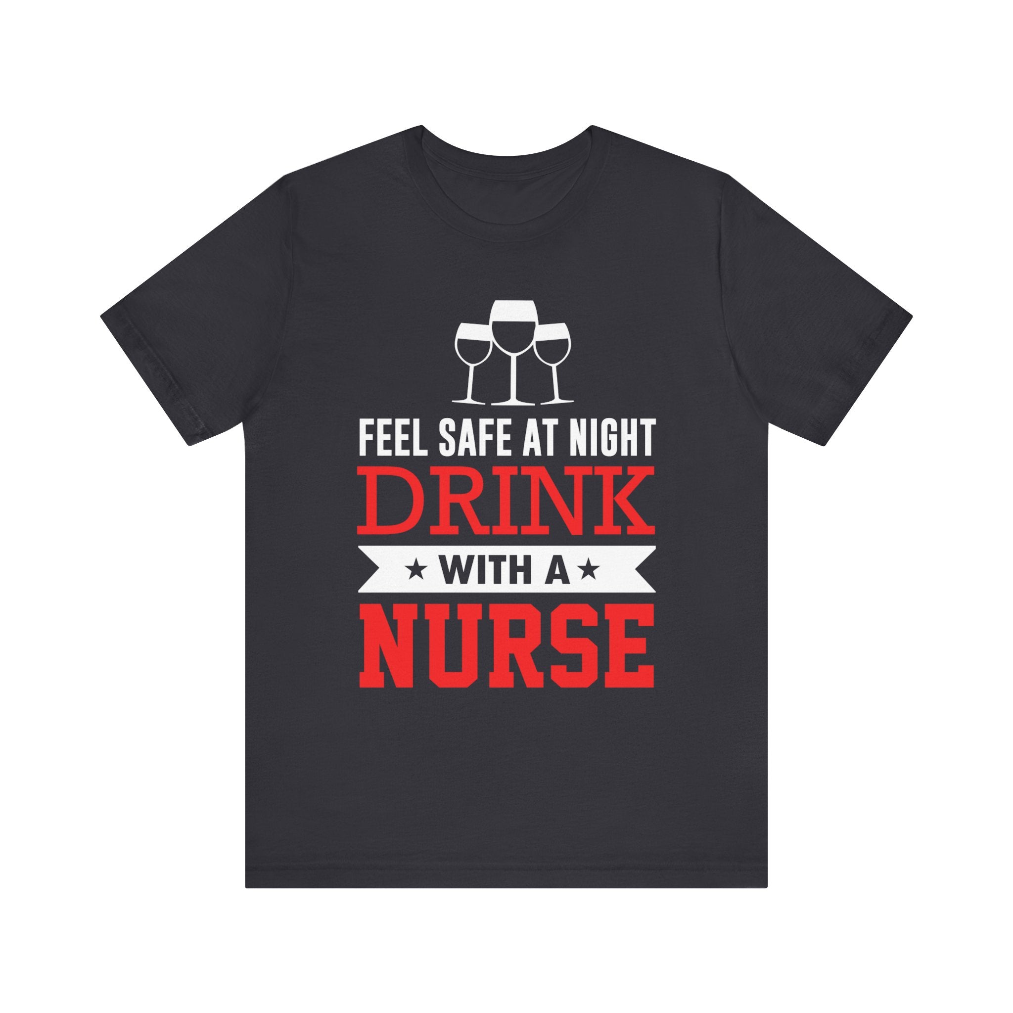 Sentez-vous en sécurité la nuit, buvez un tee-shirt unisexe 