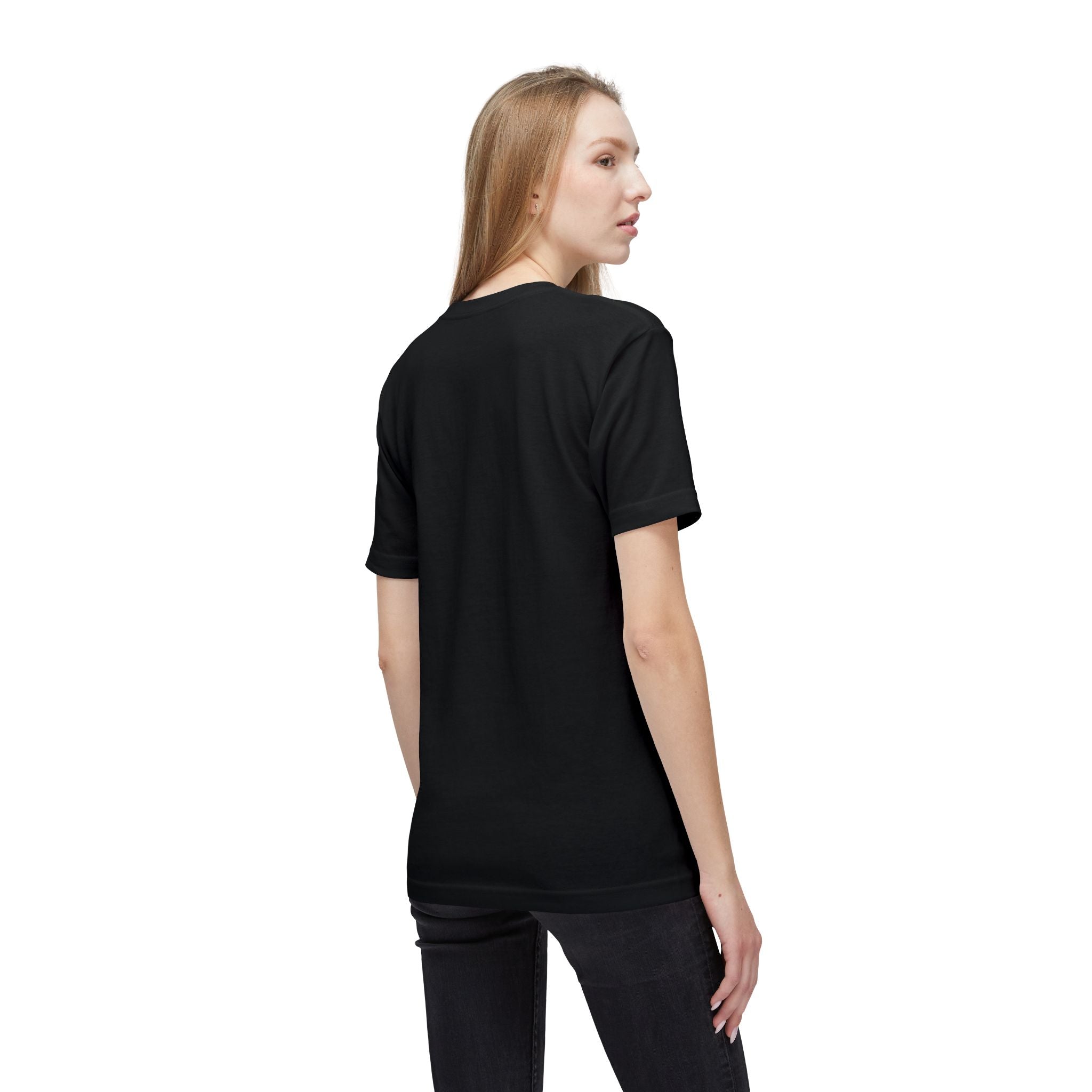 T-Shirt — Retro Patch Chest Logo Tee (Made in USA)