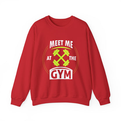 Rencontrez-moi au sweat-shirt unisexe du gymnase 