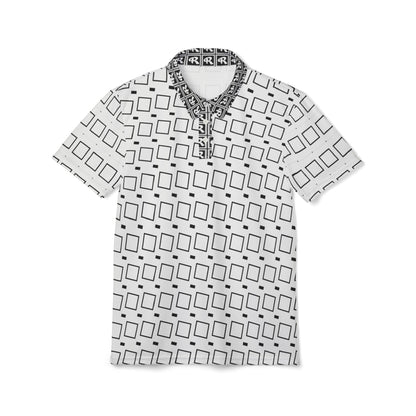 Stylish Unisex Polo Shirt - Modern Graphic Design, Casual Wear, Gifts, Summer Outfits, Everyday Style, Unique Patterns