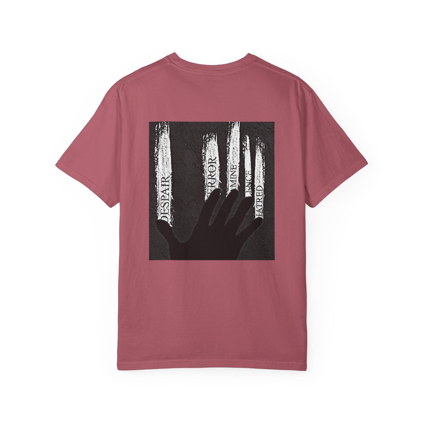 Garment-Dyed T-shirt, Unisex Black Graphic Tee, Motivational Shirt, Casual Streetwear, Perfect Gift for Friends Printify