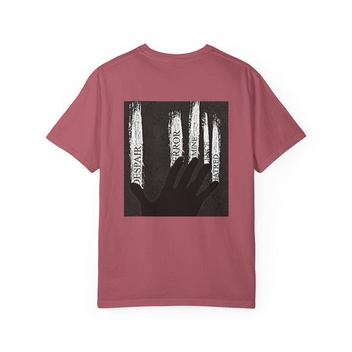 Garment-Dyed T-shirt, Unisex Black Graphic Tee, Motivational Shirt, Casual Streetwear, Perfect Gift for Friends Printify