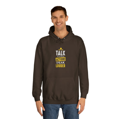 Talk Is Cheap Unisex Hoodie