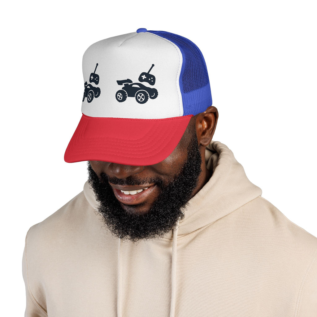 Cool Trucker Caps with ATV Design | Perfect Gift for Outdoor Enthusiasts, Sports Fans, Road Trips, Family Gatherings, Summer Adventures Printify