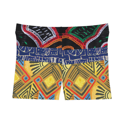 Women's Beautiful Abakwa Shorts (AOP)