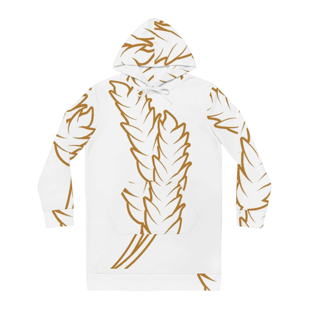 Rcnsons Women's ‚Goldfedder’ Hoodie Dress (AOP)