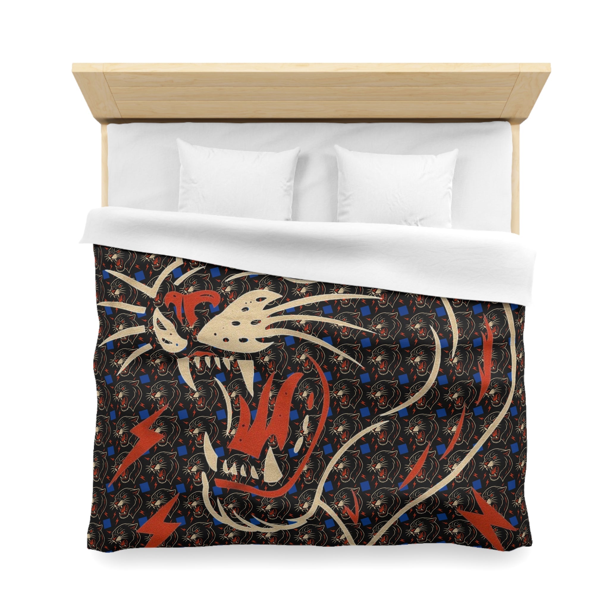 Duvet Cover - Crown Bed Design Printify