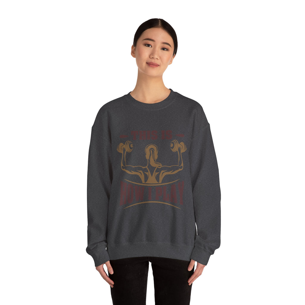 C’est comme ça que je joue Sweatshirt unisexe 