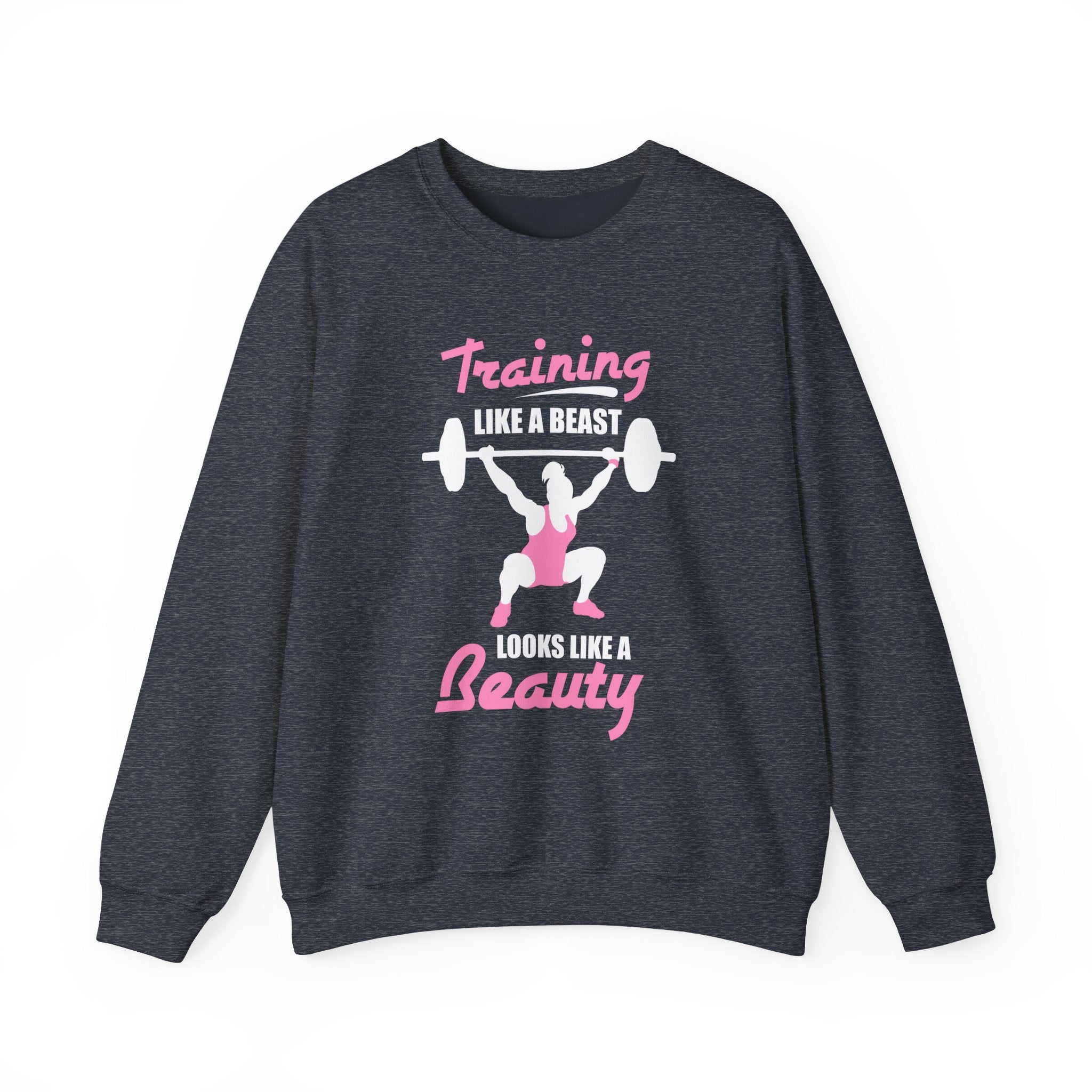 S’entraîner comme un sweat-shirt unisexe bête 