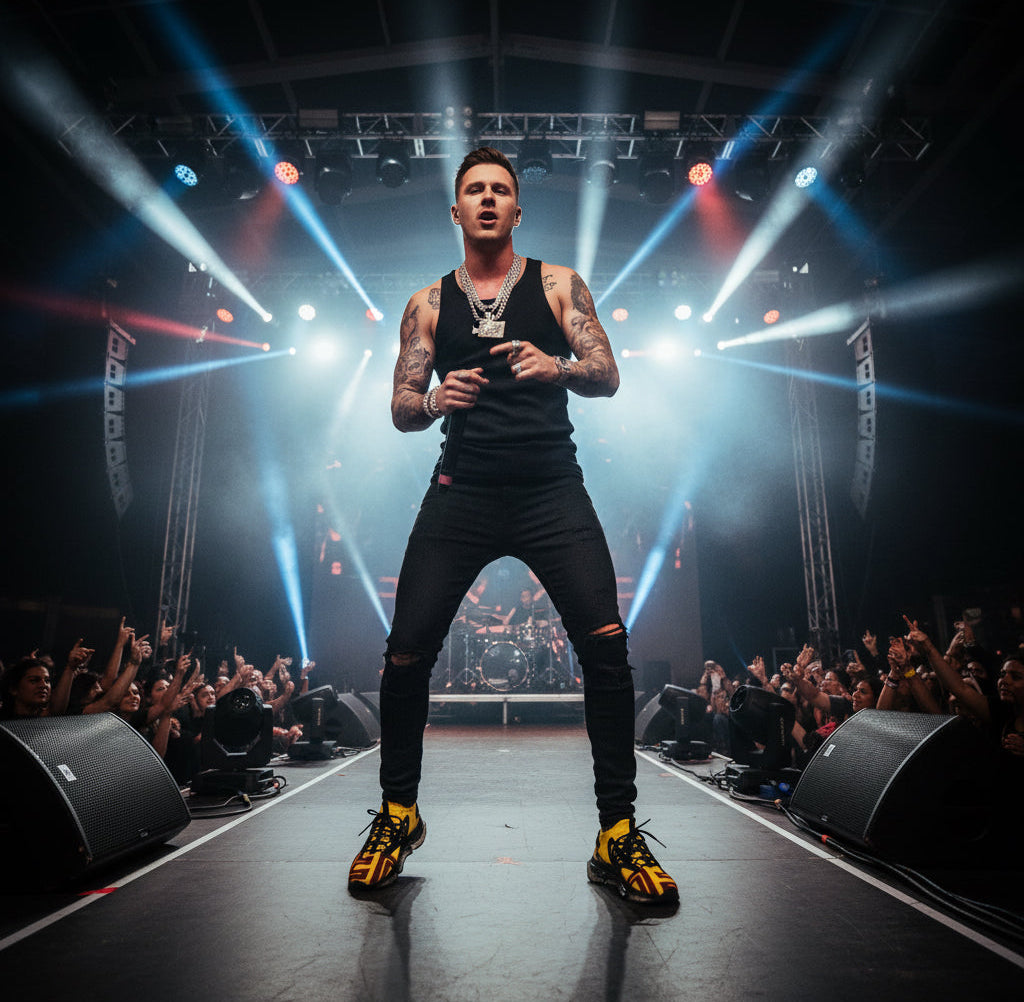 Vibrant Men's Mesh Sneakers for Casual Style and Comfort