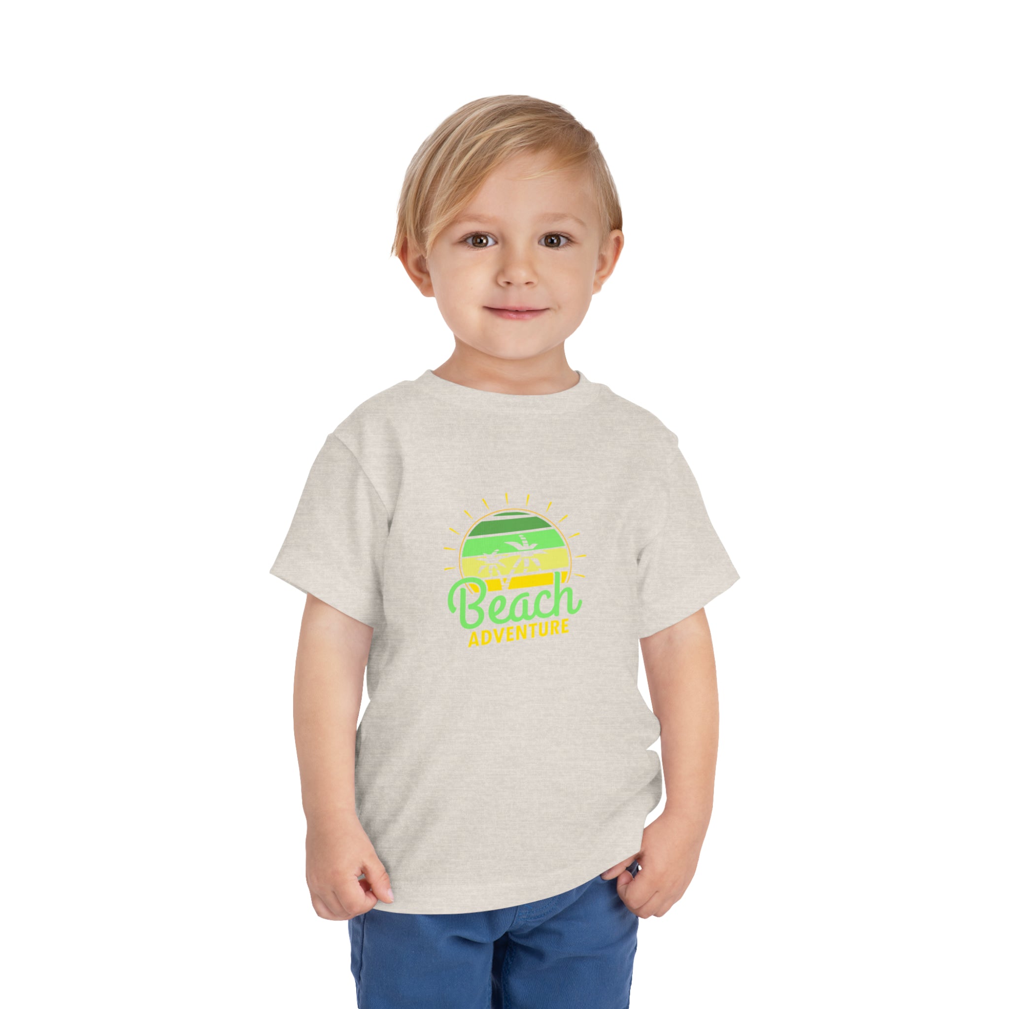 T-shirt pour tout-petits Aventure à la plage 