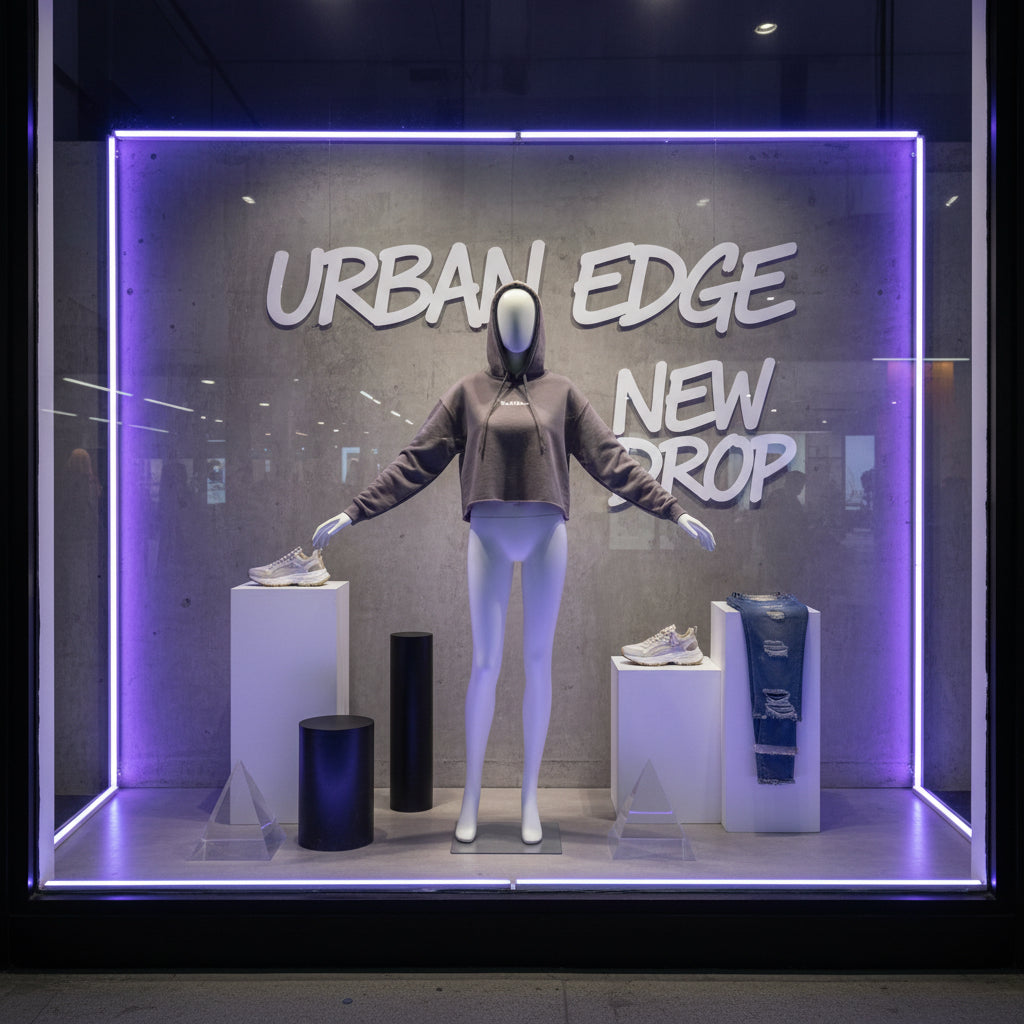 Cropped Hoodie Touchdown Design Printify