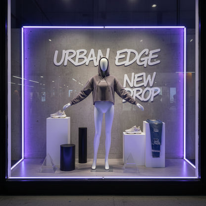 Cropped Hoodie Touchdown Design Printify