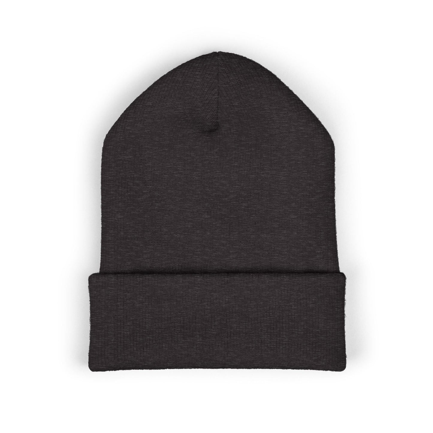 Hate Less Classic Cuffed Beanie - Stylish Winter Hat for Positive Vibes Printify