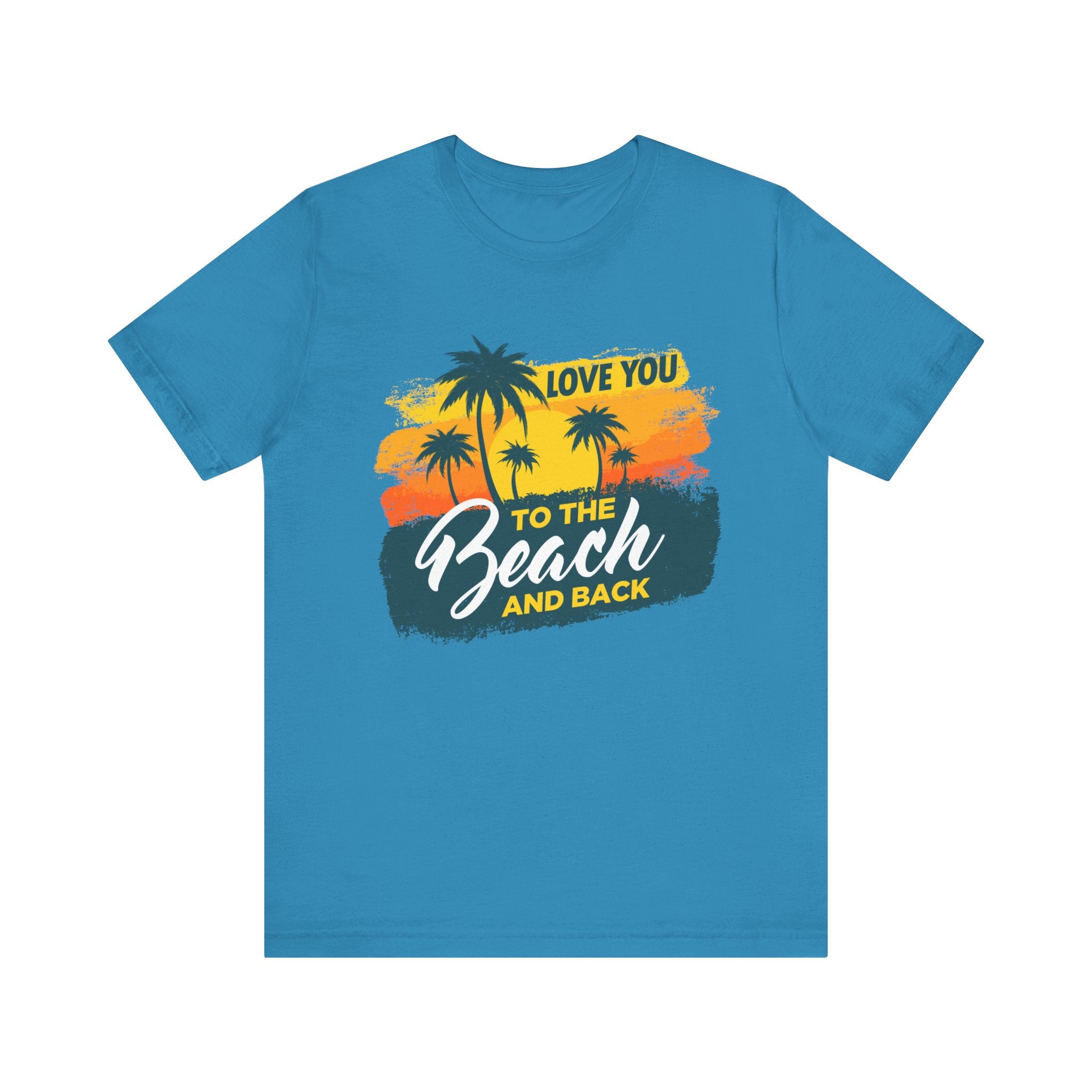 Je t’aime à la plage Tee unisexe 