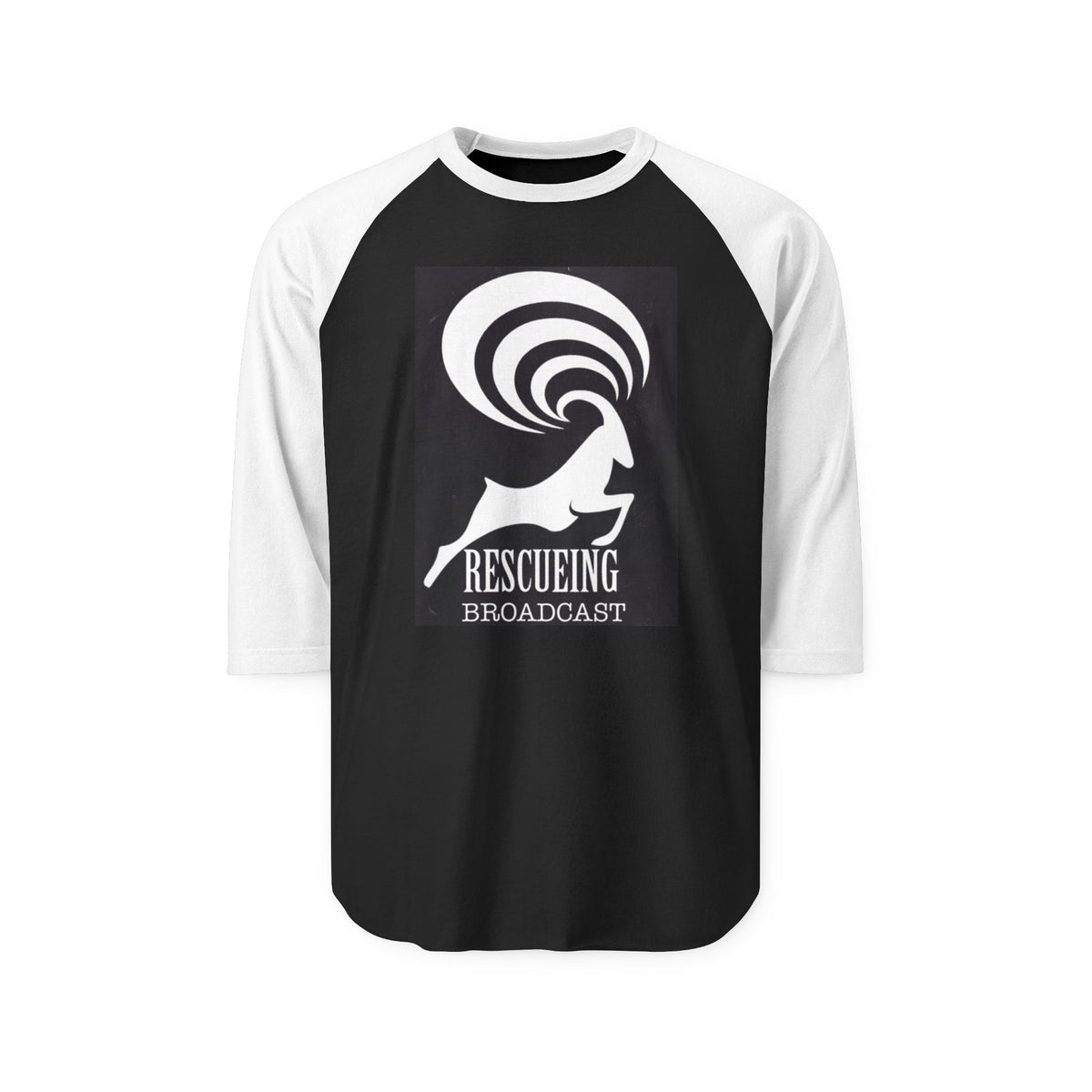 Rugged Rescue Raglan Shirt, Casual Tee for Animal Lovers, Perfect Gift for Wildlife Advocates, Unique Sports Shirt, Eco-Conscious Fashion