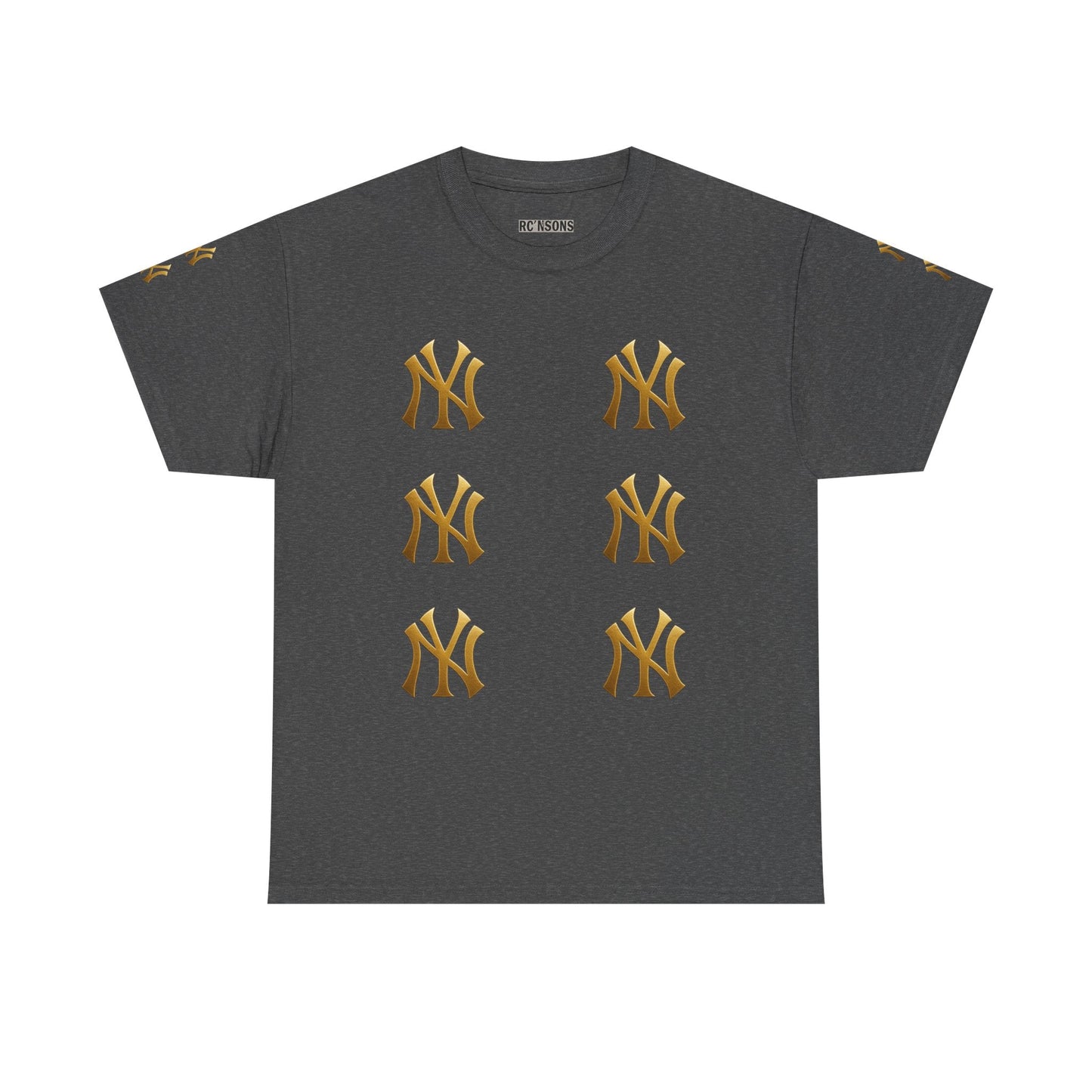 Gold Logo Unisex Heavy Cotton Tee Printify