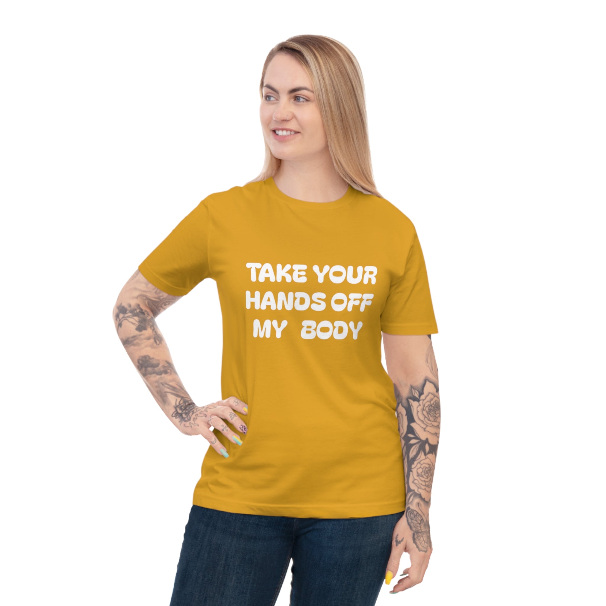 Hands off my Body Jersey T-shirt
