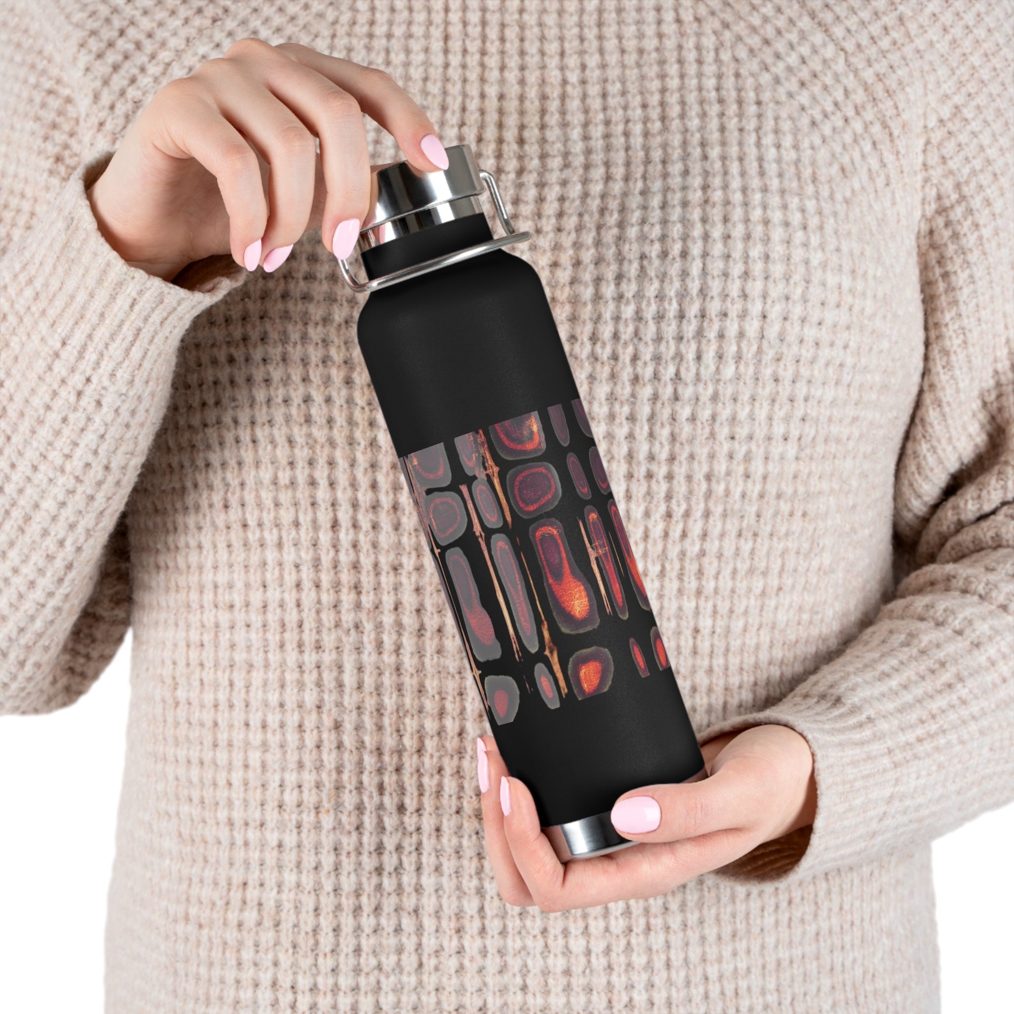 Copper Vacuum Insulated Bottle, 22oz Printify