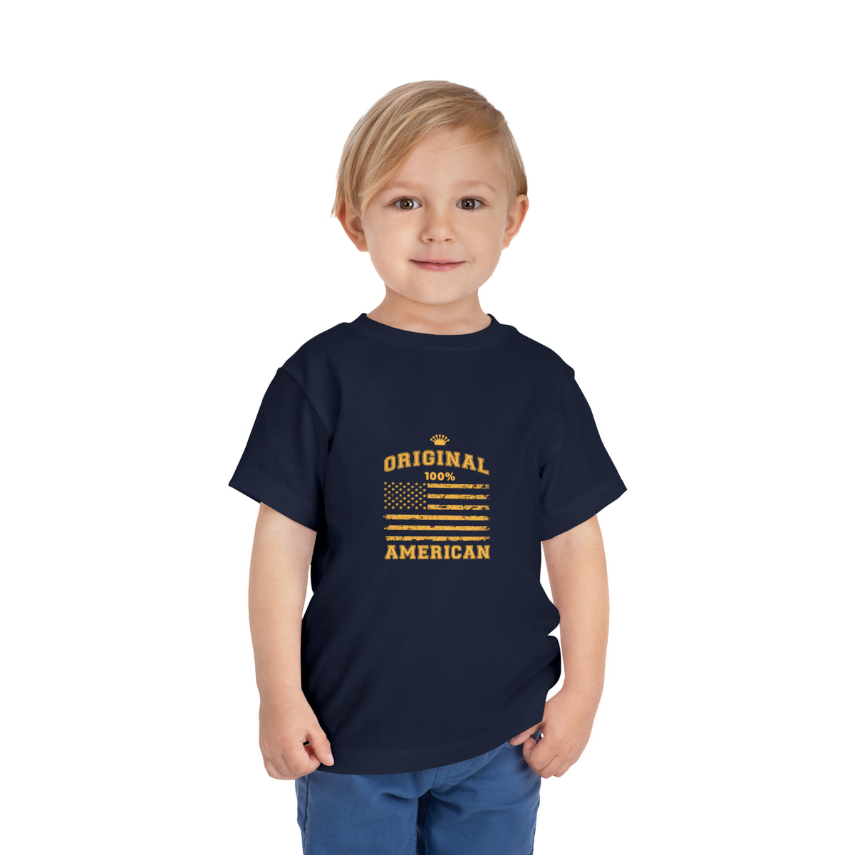 T-shirt original 100 % américain pour tout-petits 