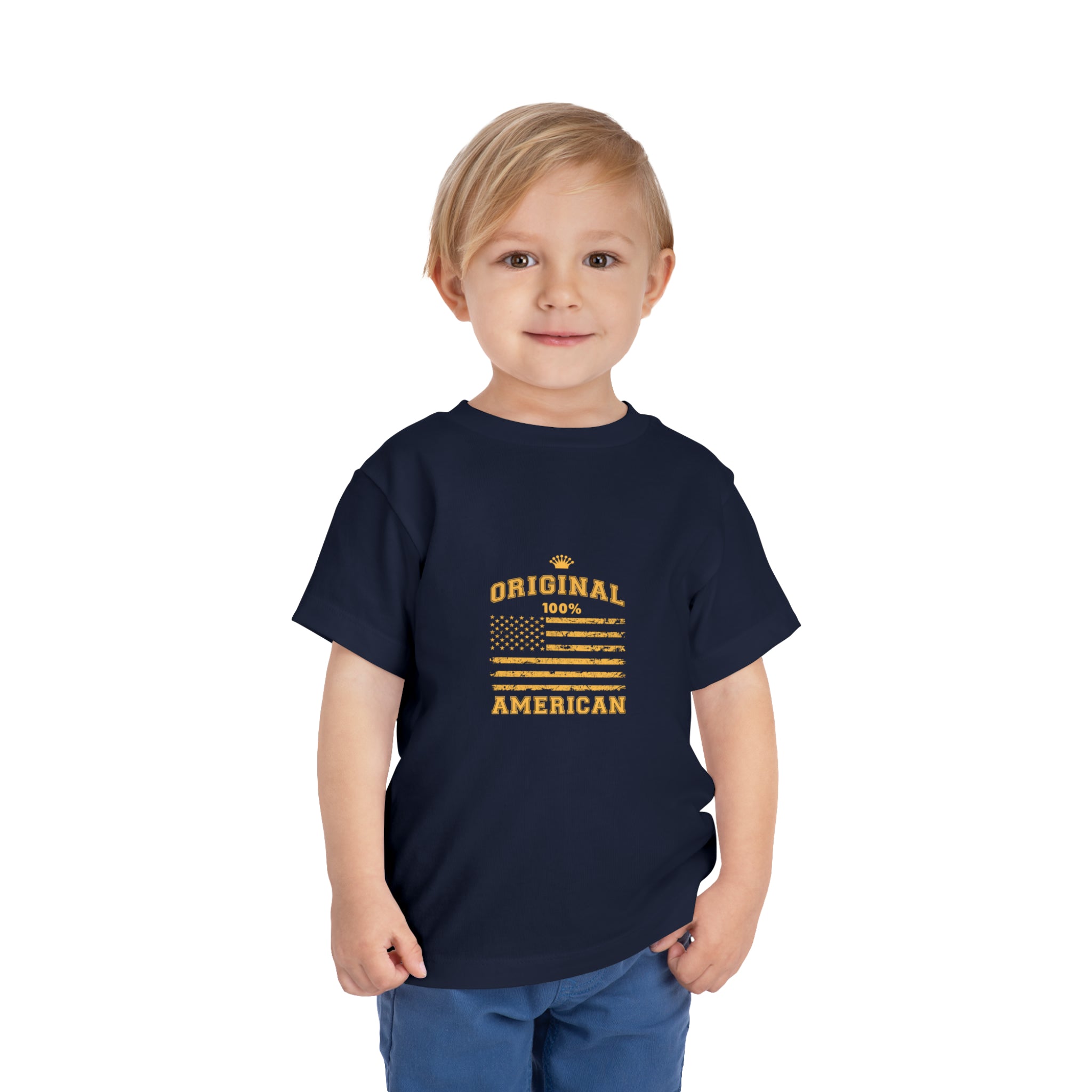 T-shirt original 100 % américain pour tout-petits 