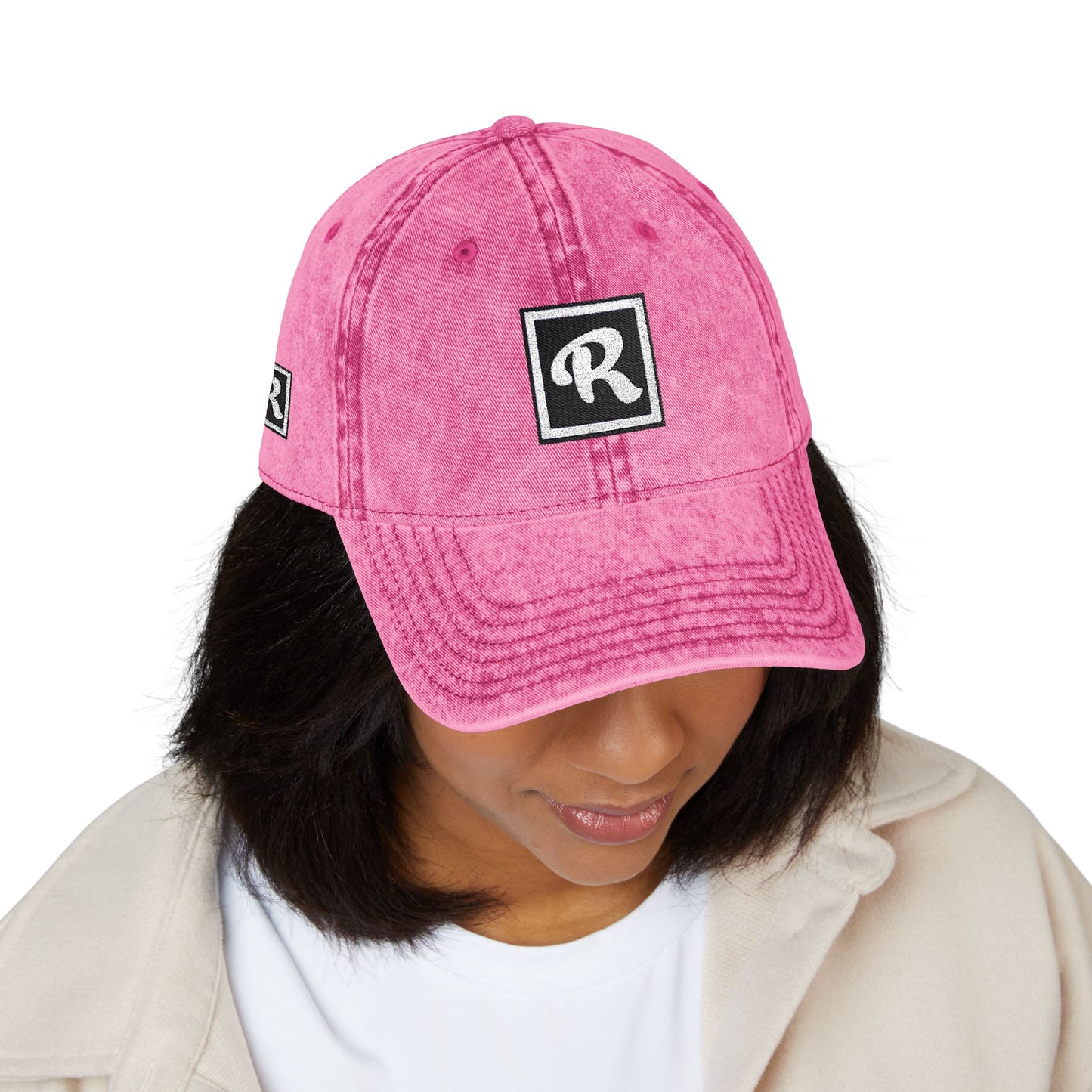 Cap Embroidered with 'R’ Design