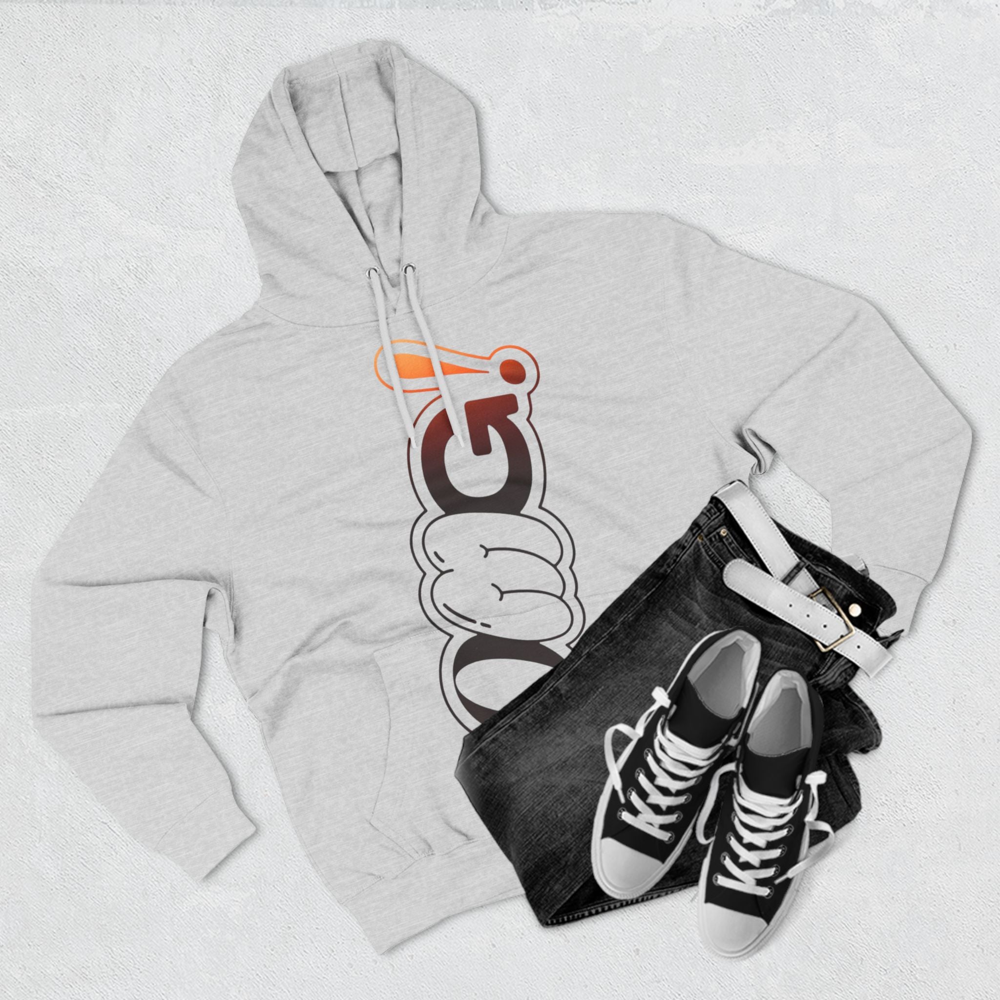 OMG! Three-Panel Hoodie