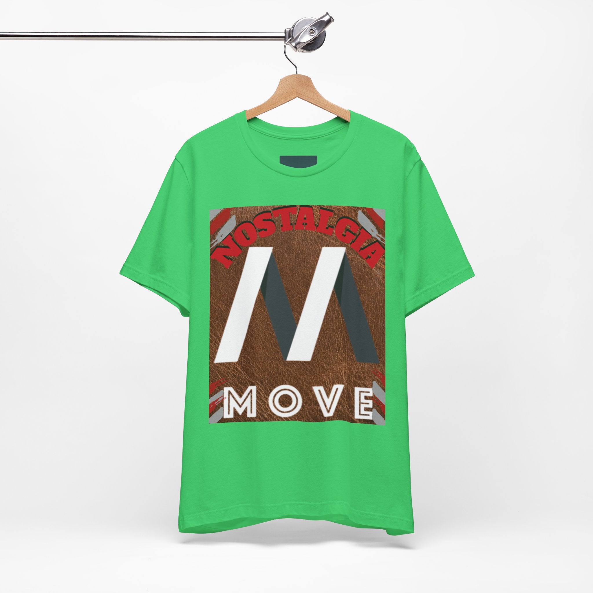 Nostalgic Movement Short Sleeve Tee, Vintage Graphic Tee, Unisex Casual T-Shirt, Gift for Retro Lovers, Summer Fashion