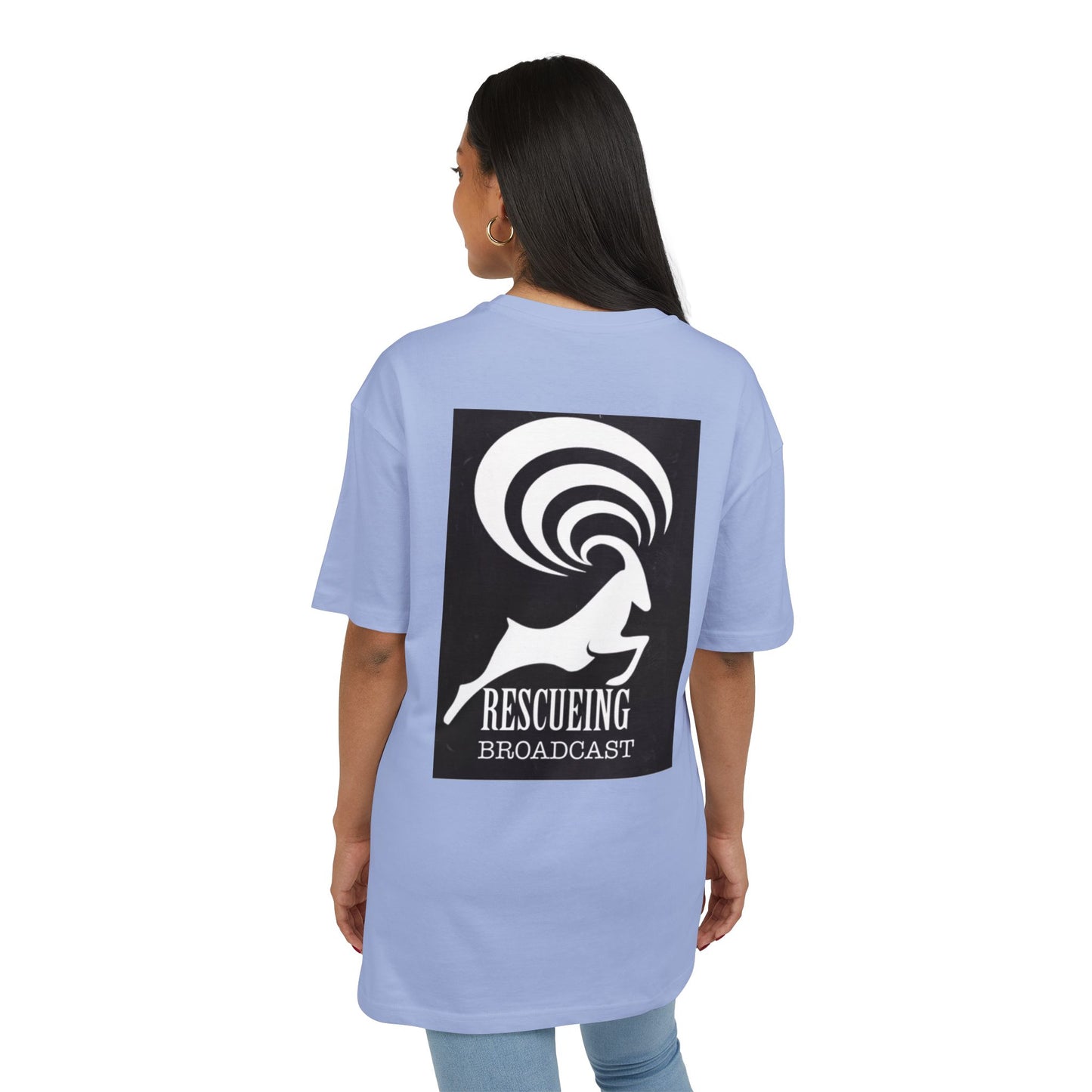 Oversize Tee - Rescuing Broadcast Bold