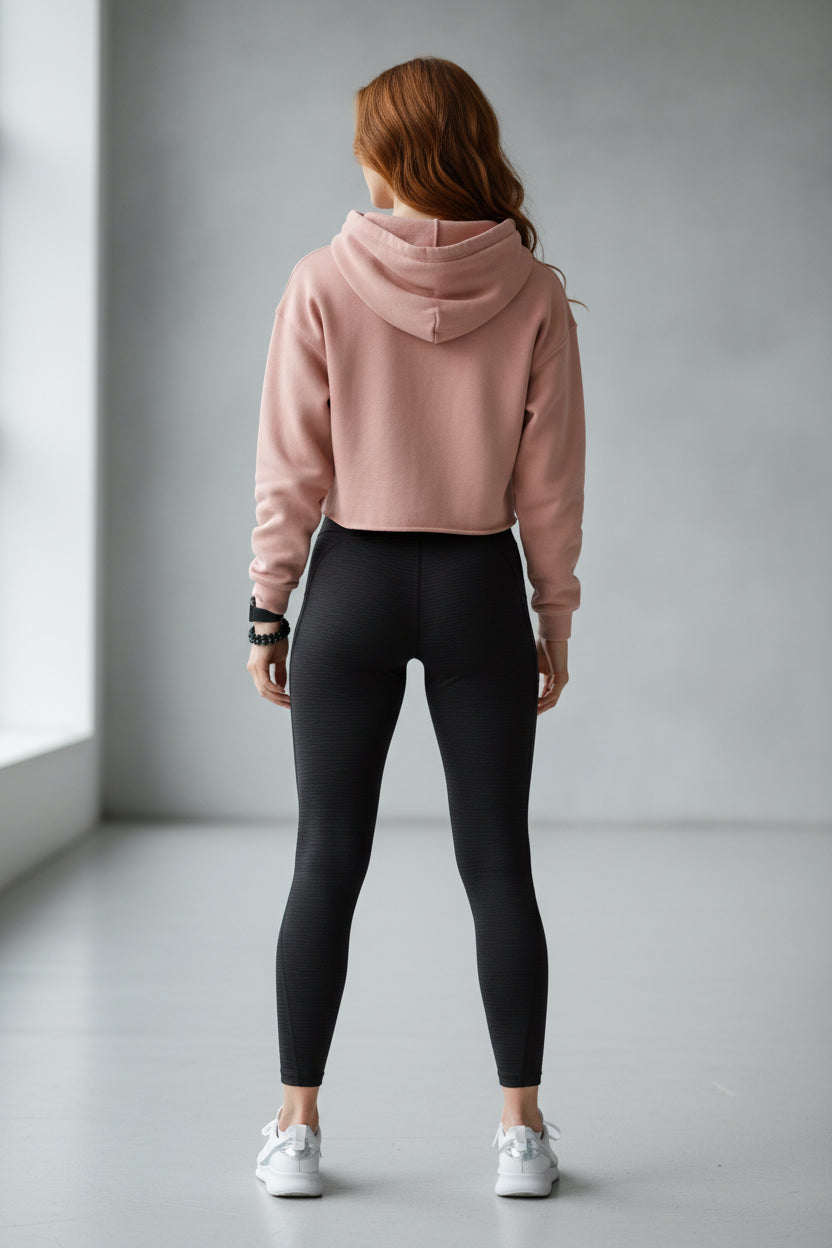 Cropped Hoodie-confidence