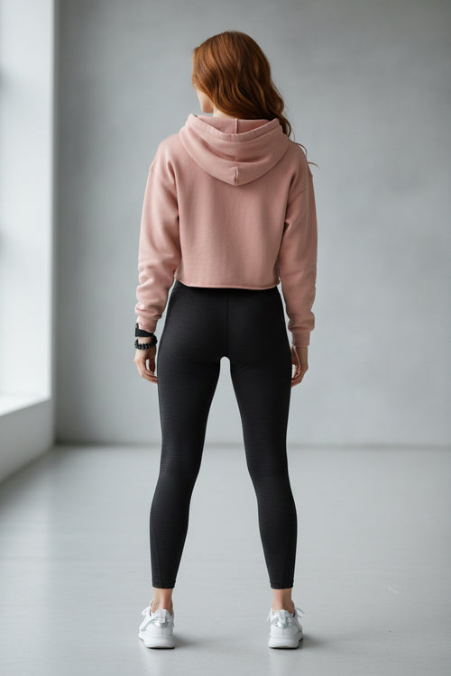 Cropped Hoodie-confidence