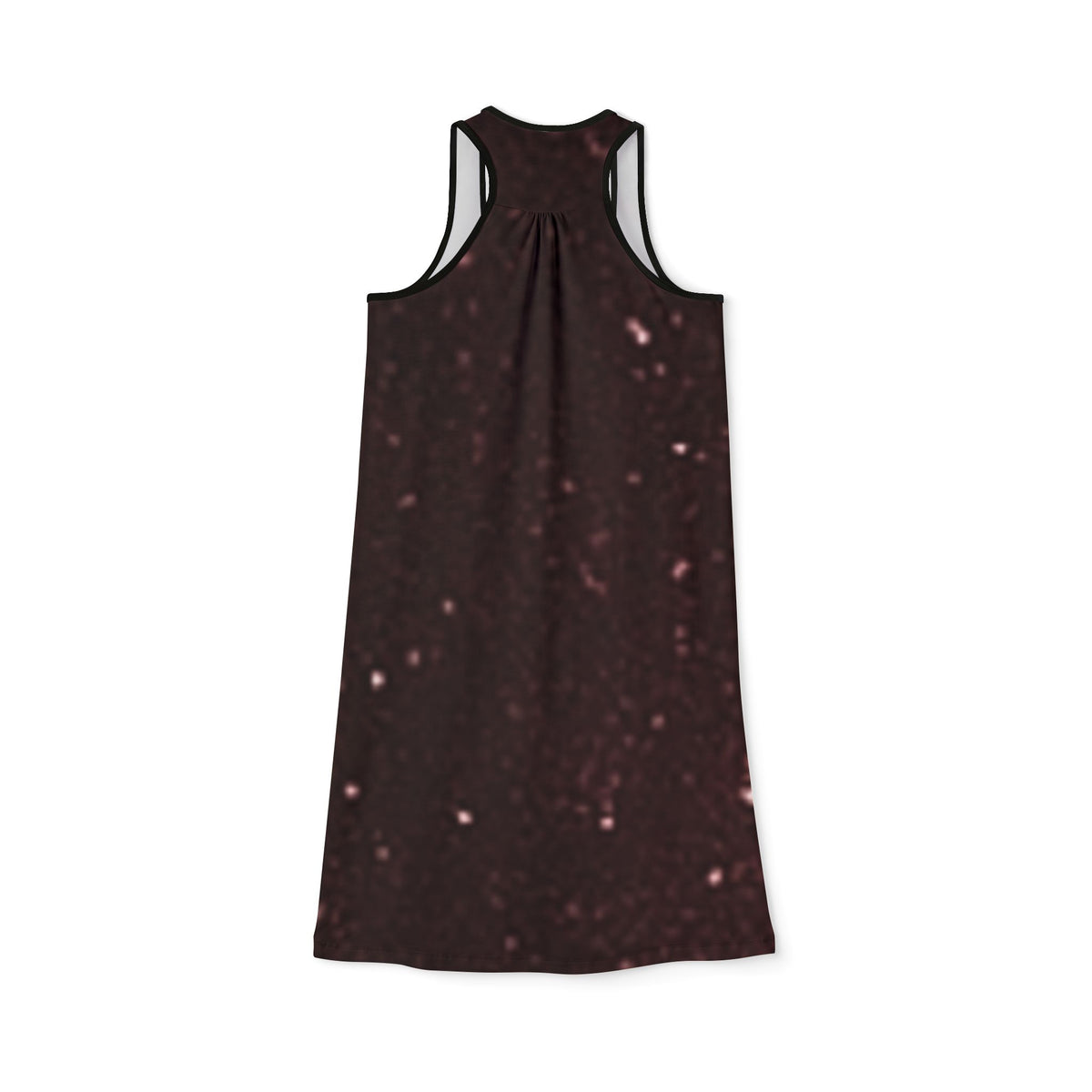 Glamorous Cosmic Racerback Dress, Women's Summer Dress, Stargazer AOP Dress, Casual Party Wear, Perfect for Festivals