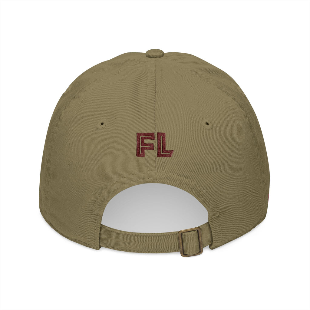 Organic Embroidered Baseball Cap for Nature Lovers, Eco-Friendly Gift, Trendy Outdoor Accessory, Casual Style, Birthday Present