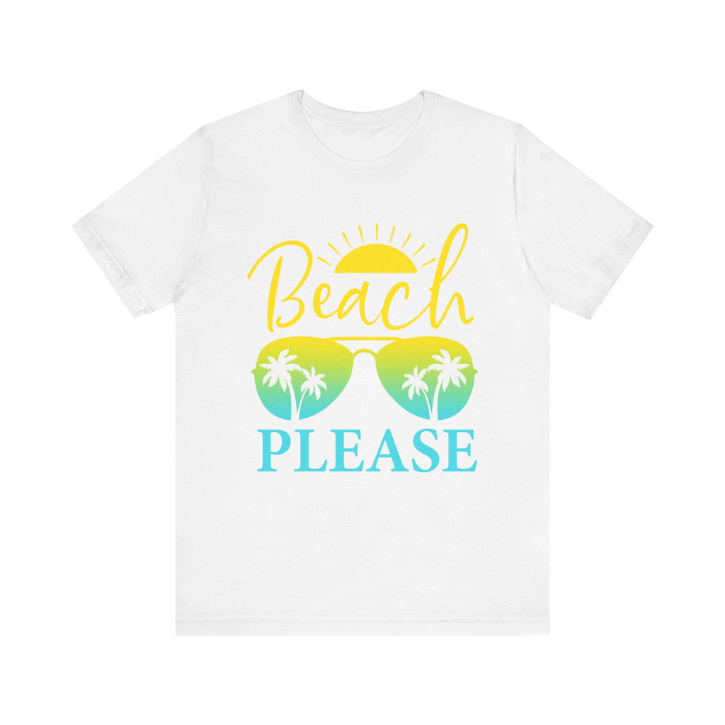 Plage s’il vous plaît Tee unisexe 