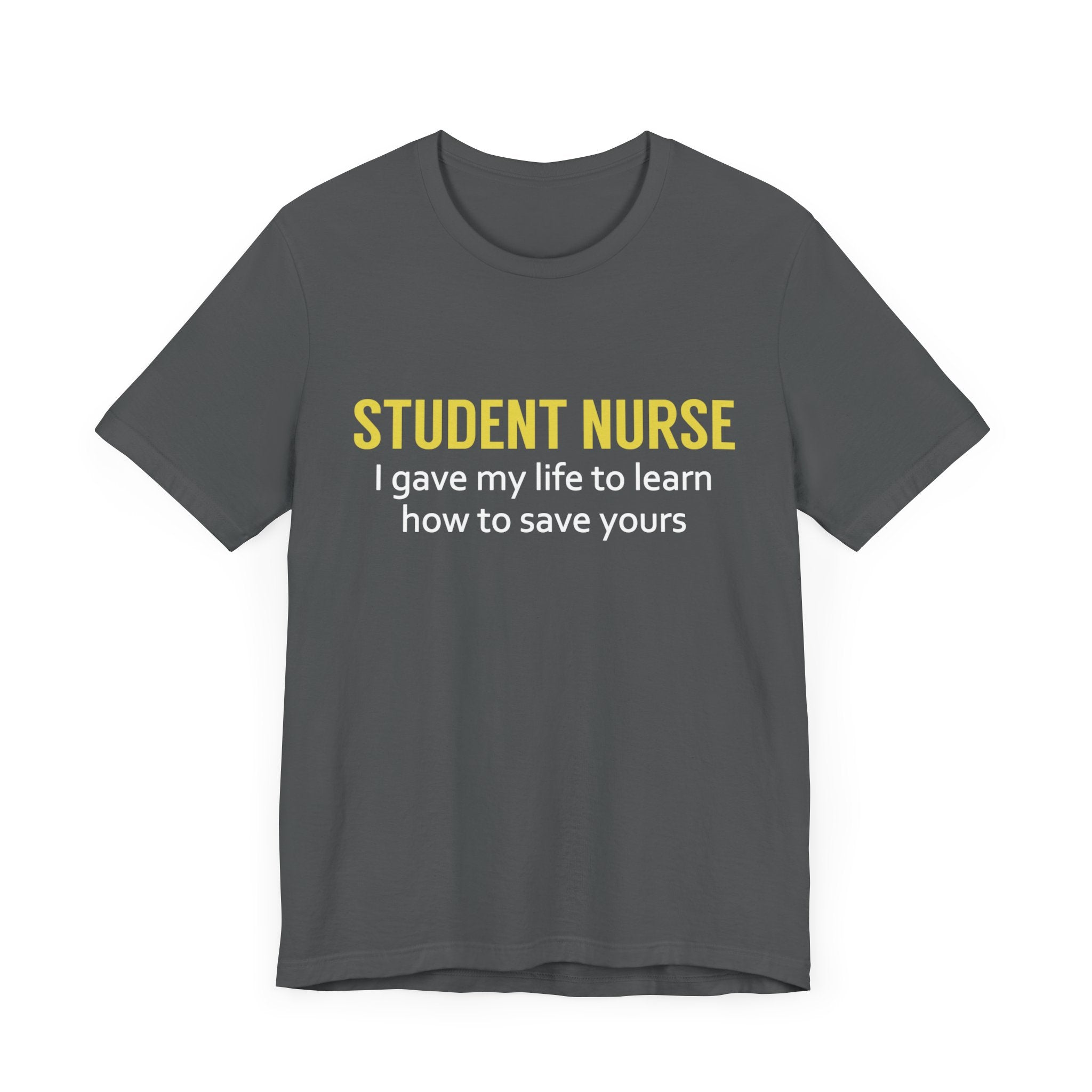 Tee-shirt unisexe infirmière étudiante 
