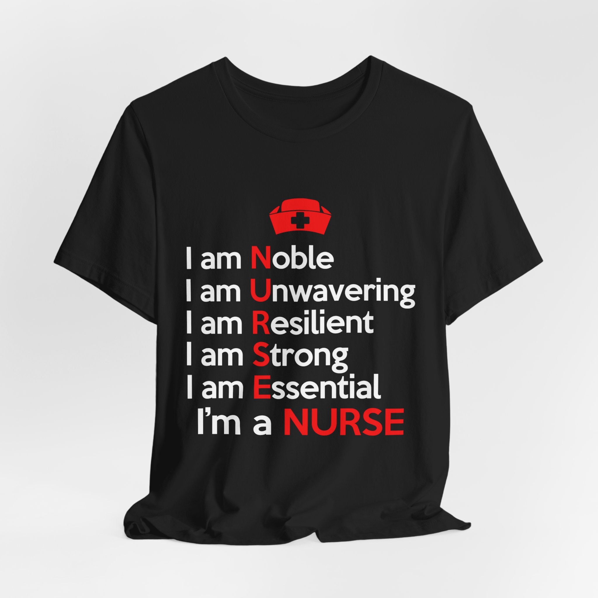 Je suis noble, je suis un tee-shirt unisexe inébranlable 
