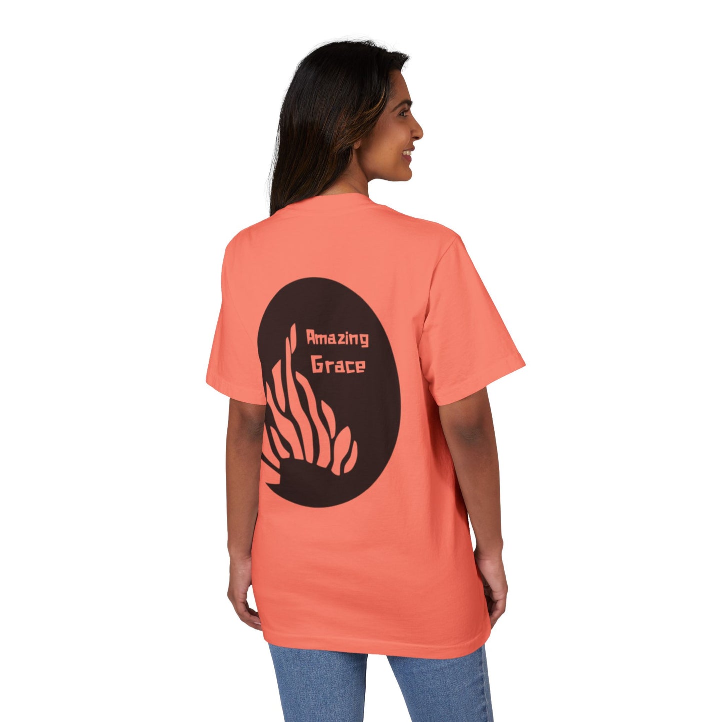 Unisex Graphic Tee - Amazing Grace T-Shirt for Faith and Inspiration, Casual Wear, Gift for Friends, Church Events, Spiritual Retreats