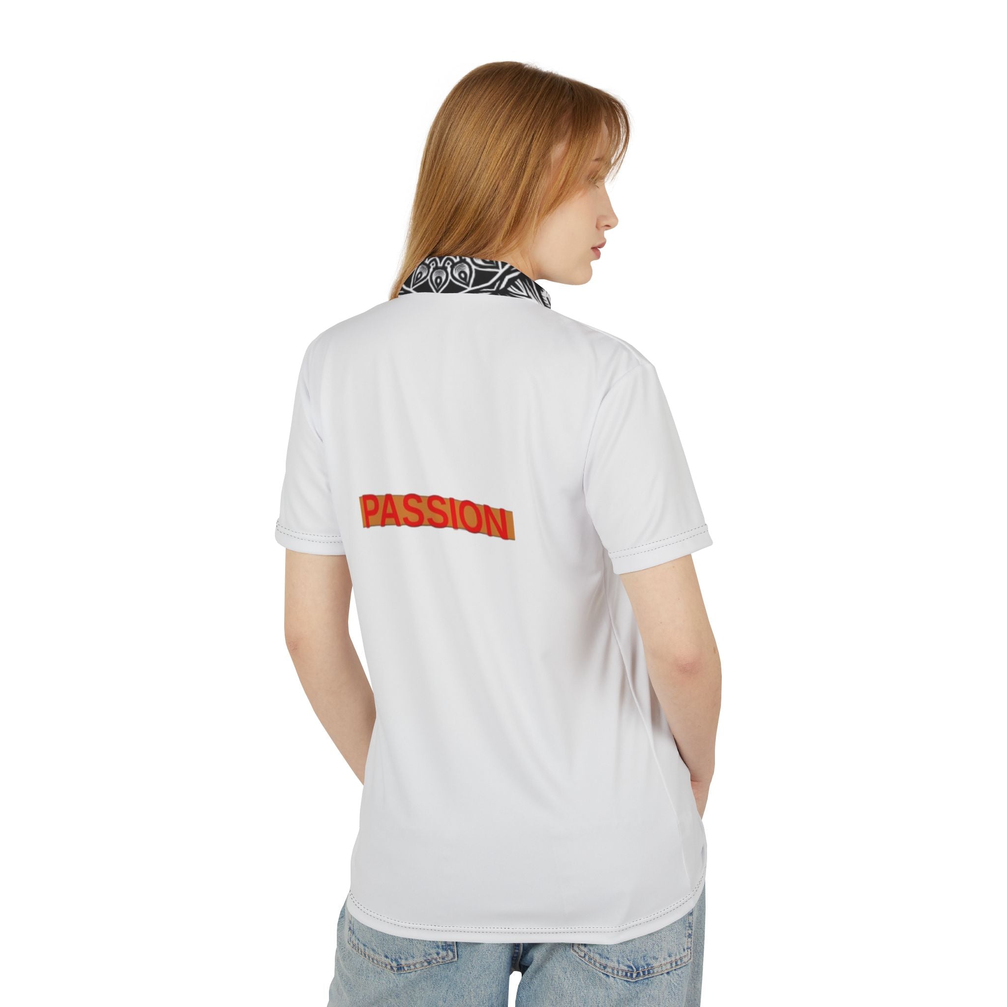 Passion Polo Shirt Creative Colar