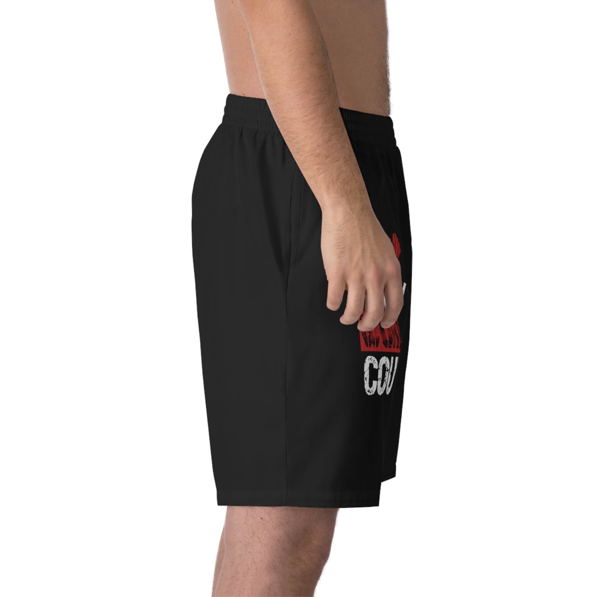 Men's Elastic Beach Shorts (AOP)