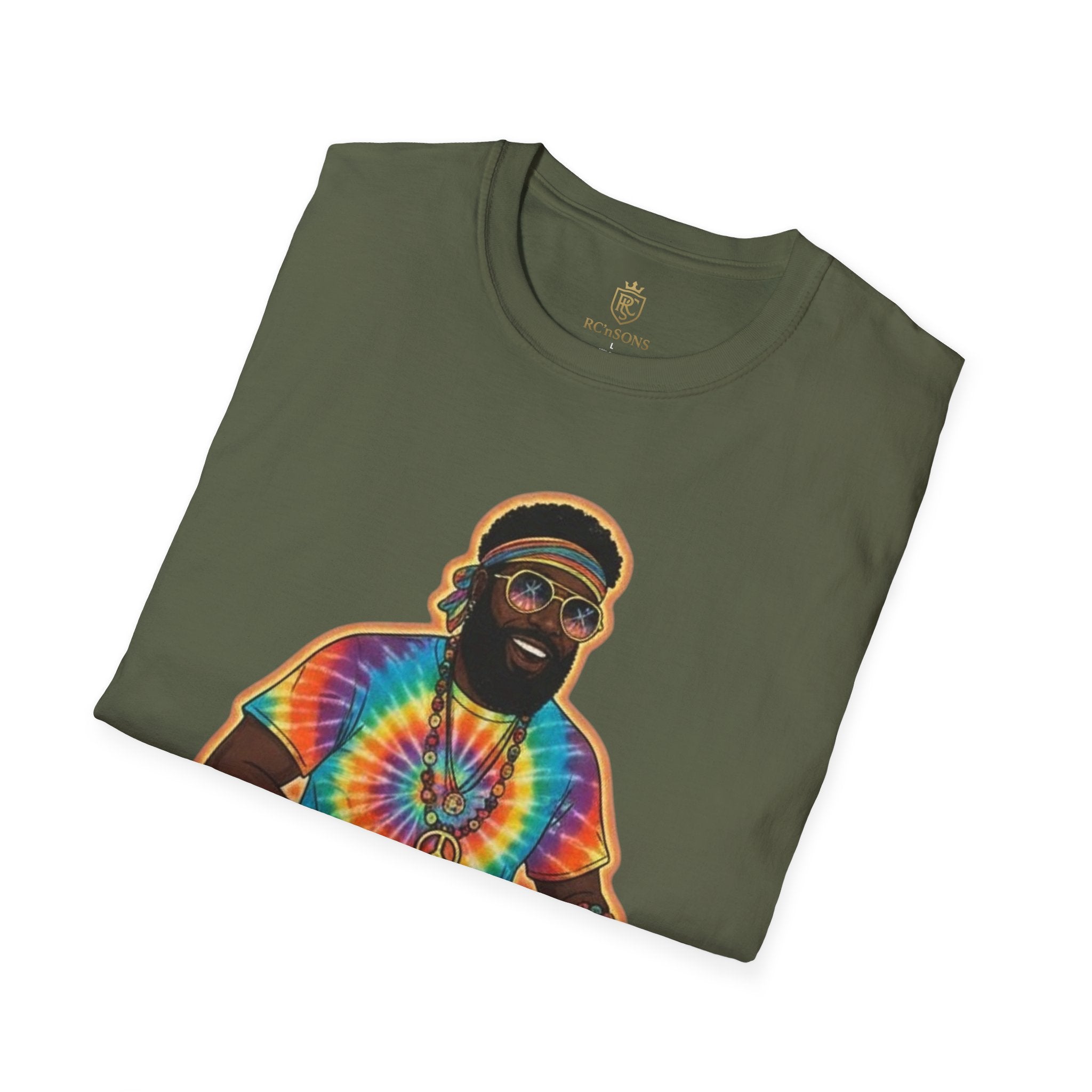 Unisex T-Shirt DJ Tie Dye Shirt Printify