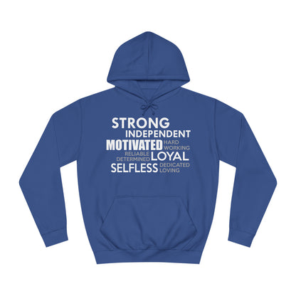 Strong Independent Motivated Unisex Hoodie
