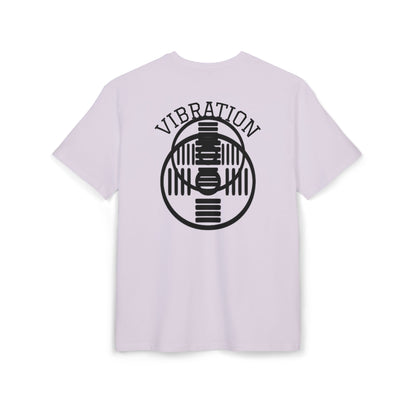 Unisex Vibration Oversized Tee | Comfortable Streetwear, Gym Apparel, Gift for Fitness Lovers, Casual Daily Wear, Graphic Tee