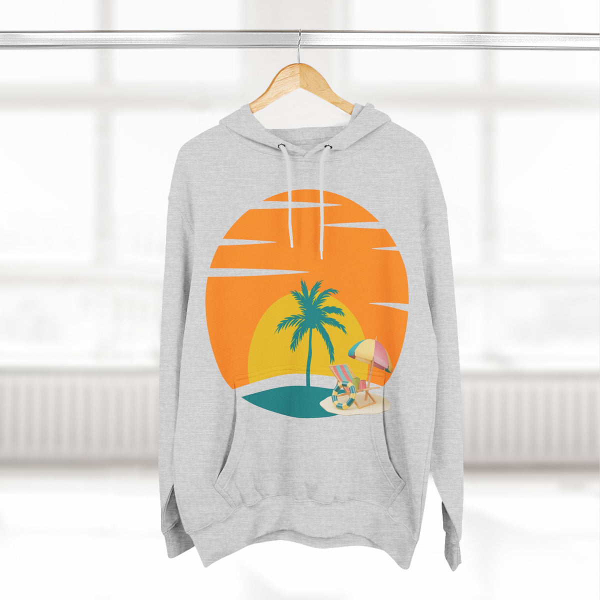Fleece Hoodie - 'iland' Design