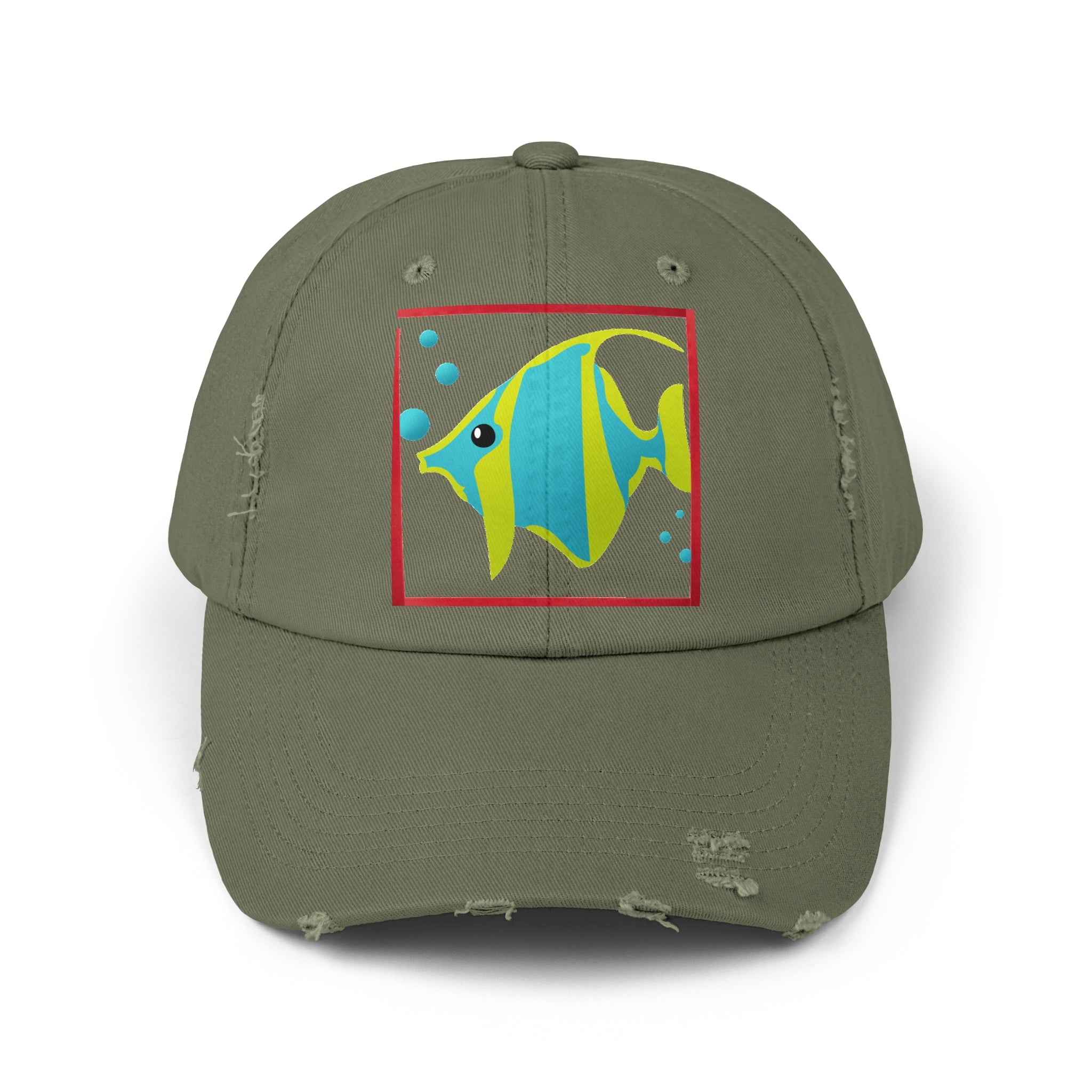 Unisex Distressed Cap