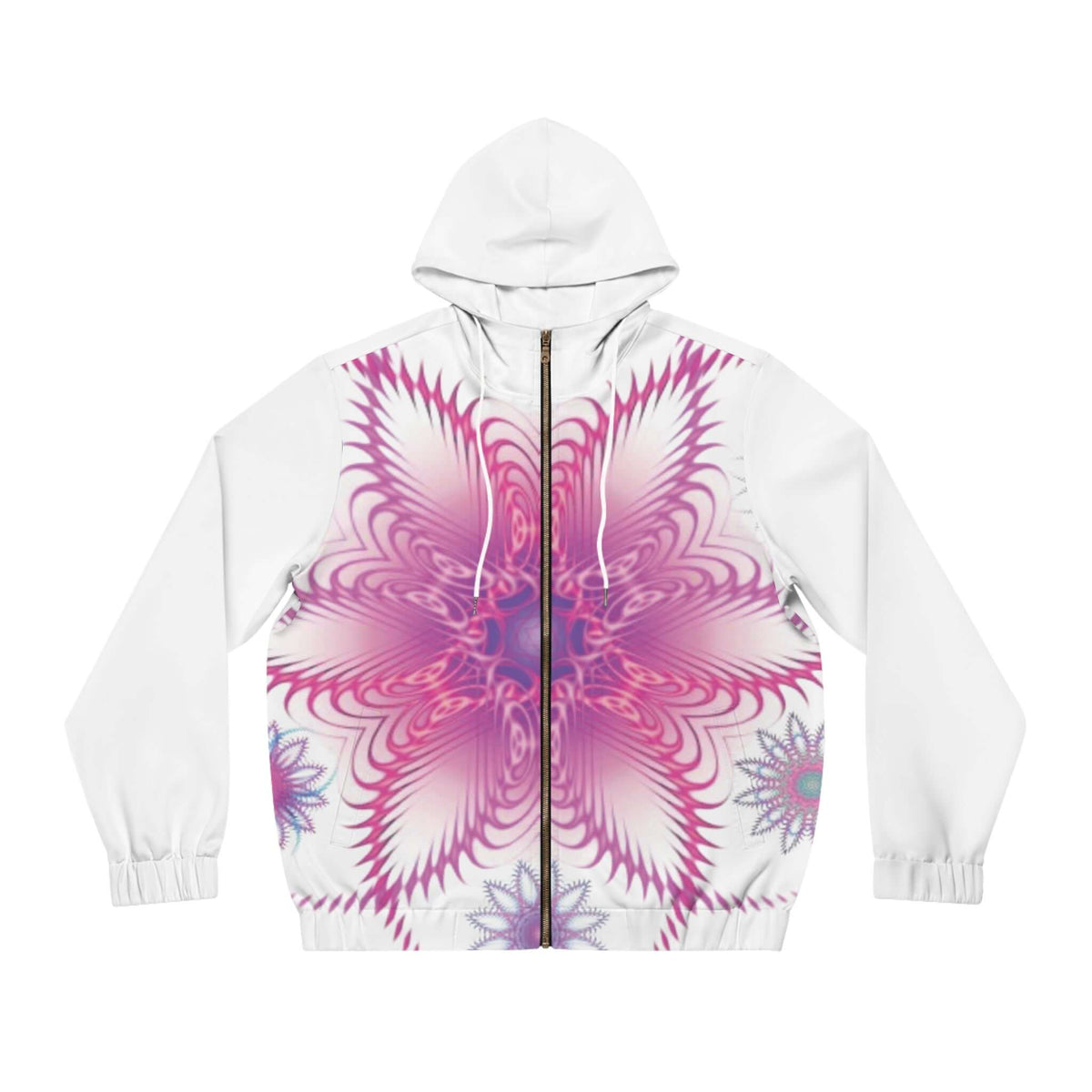 Rcnsons Men's Full-Zip Hoodie (AOP)