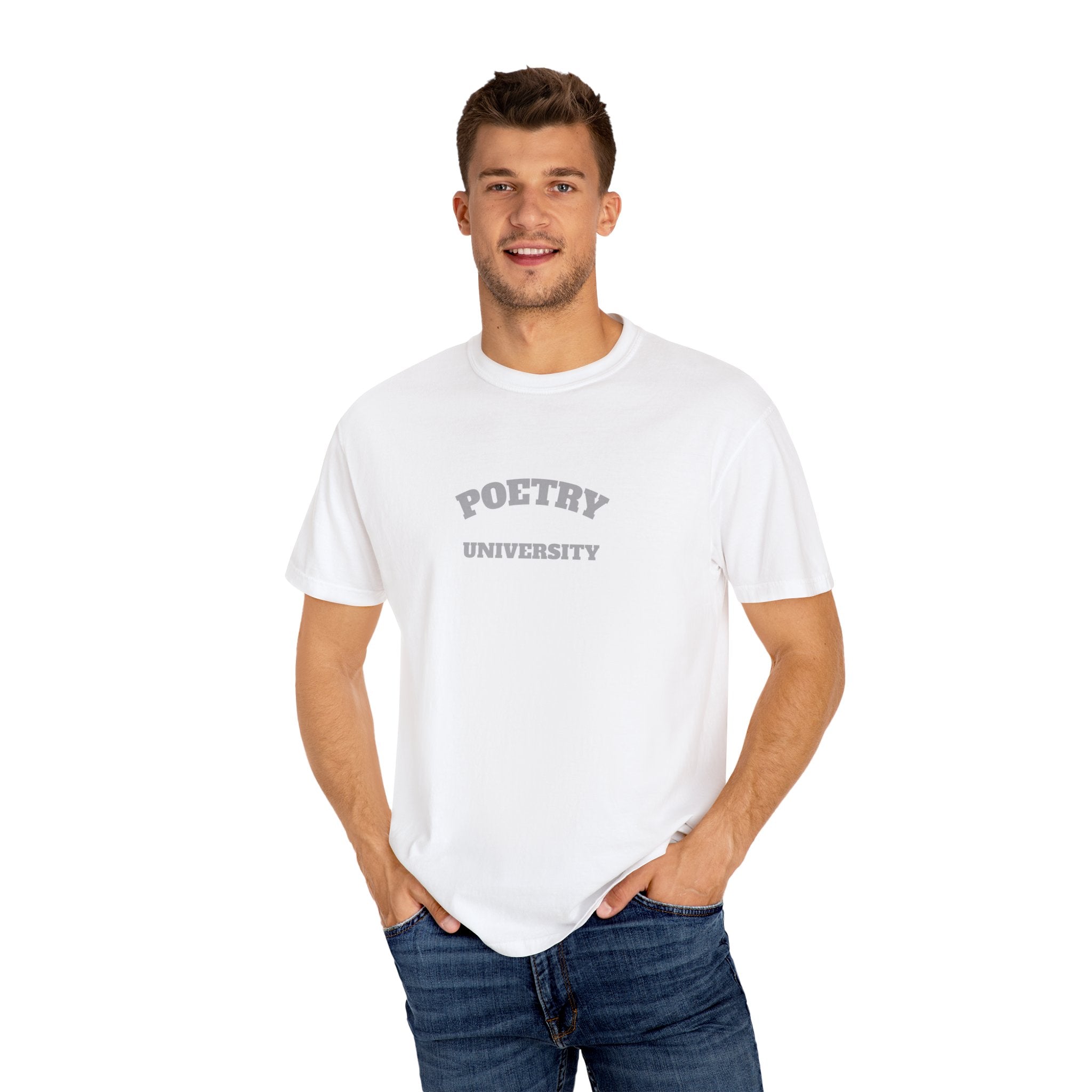 Poetry Unisex T-Shirt | Comfortable Gift for Writers, Literature Lovers, Bookworms, Creative Souls, Everyday Wear