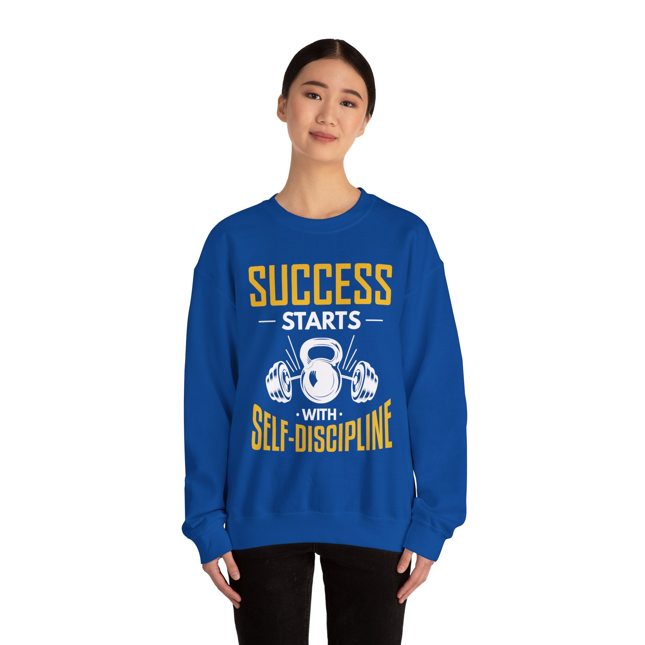 Le succès commence par le sweat-shirt unisexe d’autodiscipline 