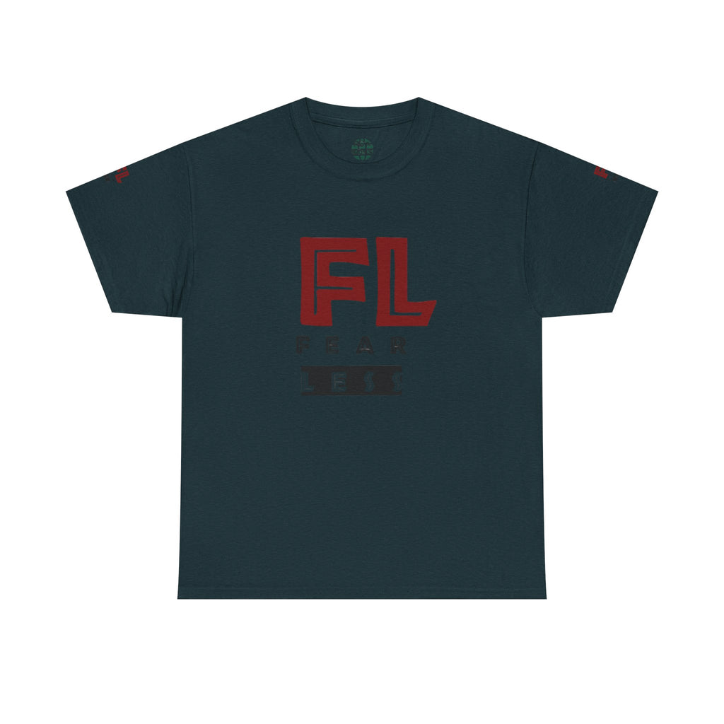 Fearless Graphic Unisex Heavy Cotton Tee - Bold Statement Shirt