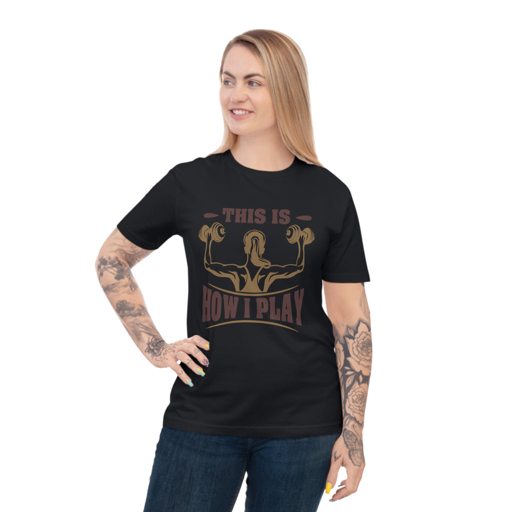 Rcnsons Unisex Classic Jersey 'Play' T-shirt